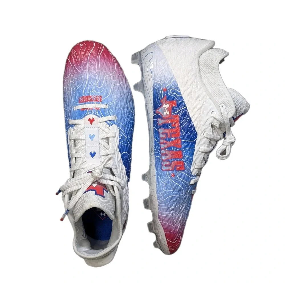 Under Armour Spotlight Clone 4 MC TX Texas Advisory football Cleats Limited 12